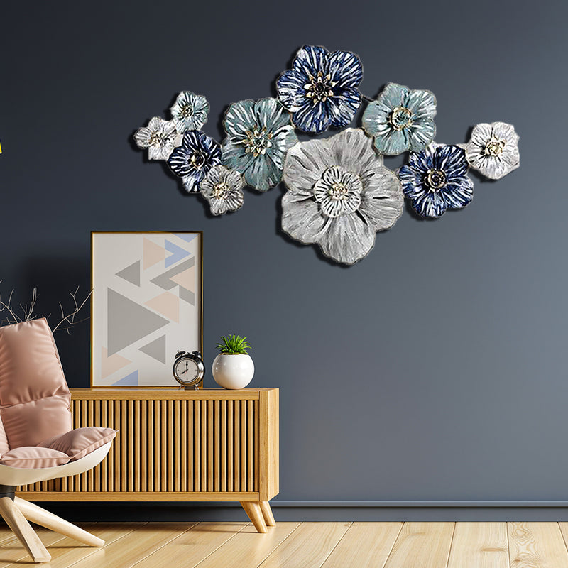 Big Flower Large Metal Wall Art