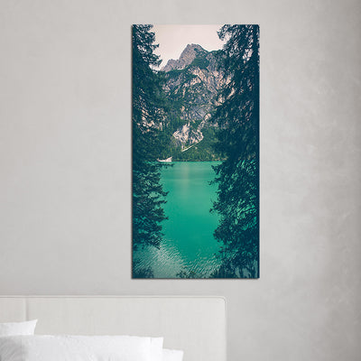 Mountain & River Canvas Wall Painting