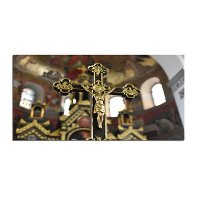 Jesus Cross Canvas Wall Painting