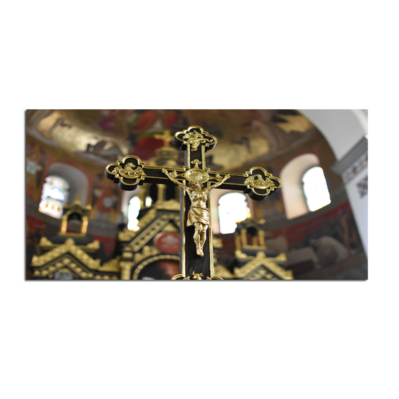 Jesus Cross Canvas Wall Painting