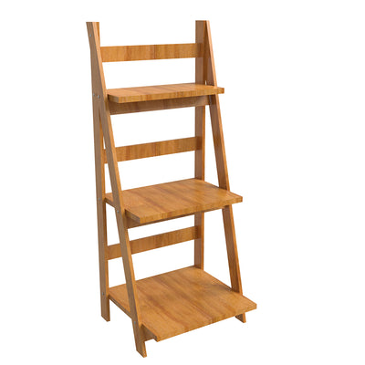 3 Tier Wooden Planter Stand With Shelves