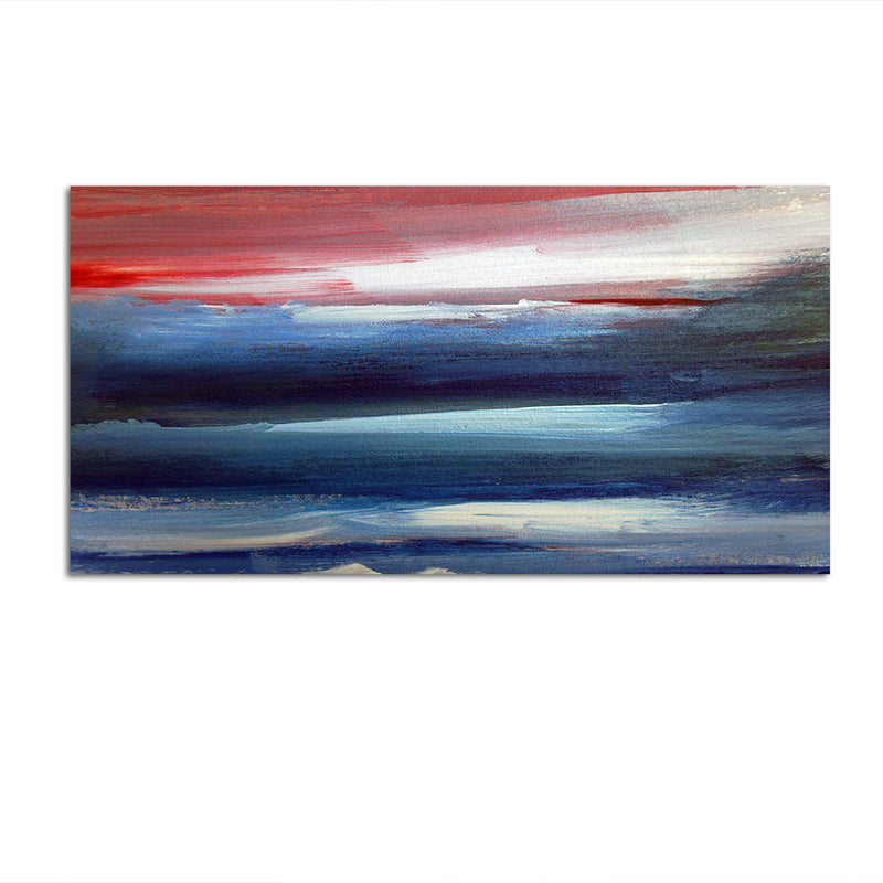 Colorful Patch Abstract Canvas Wall Painting