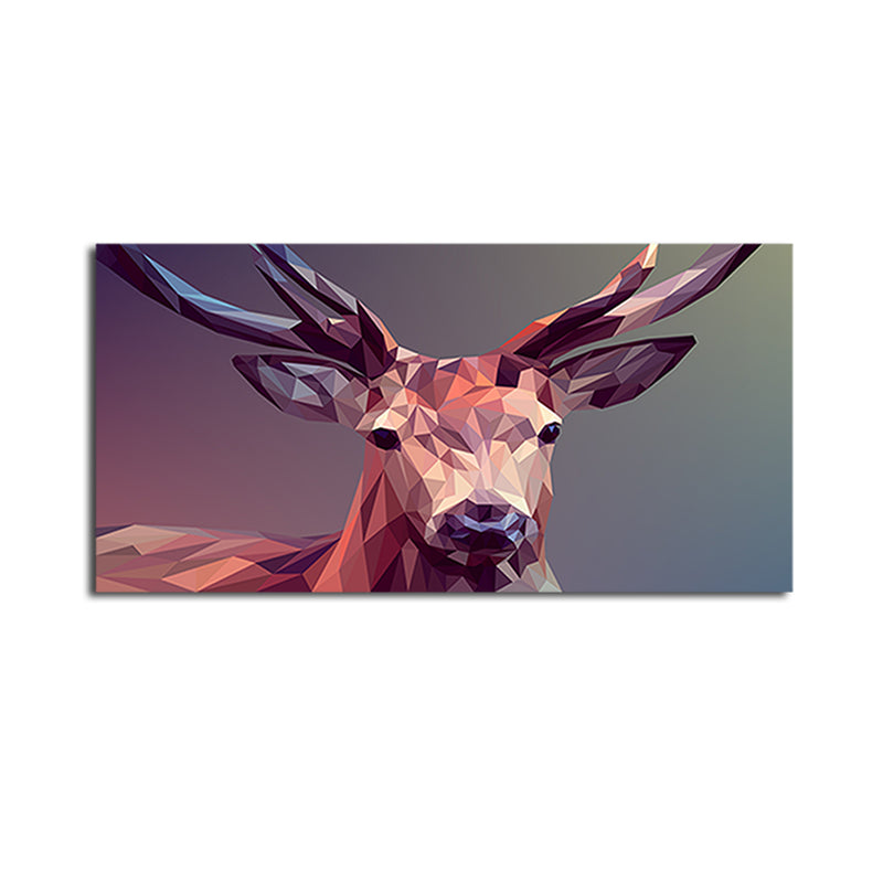 Deer Illustrations Canvas Wall Painting