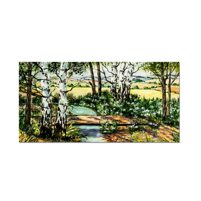 Abstract Scenery Canvas Wall Painting