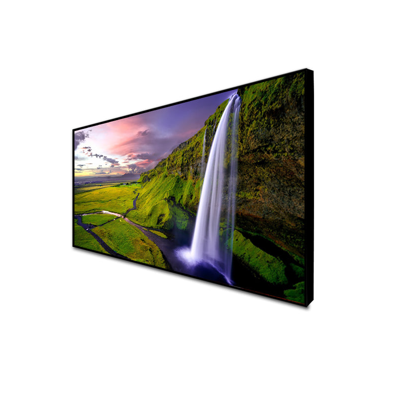 Amazing Waterfall Canvas Floating Frame Wall Painting