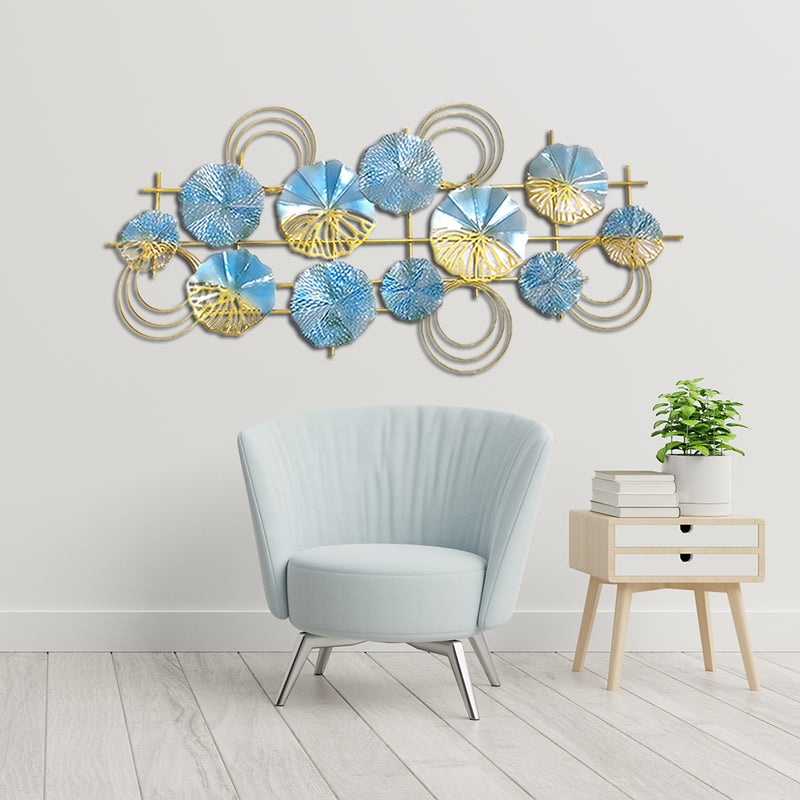 Living Room Flower wall Design Large Metal Wall Art