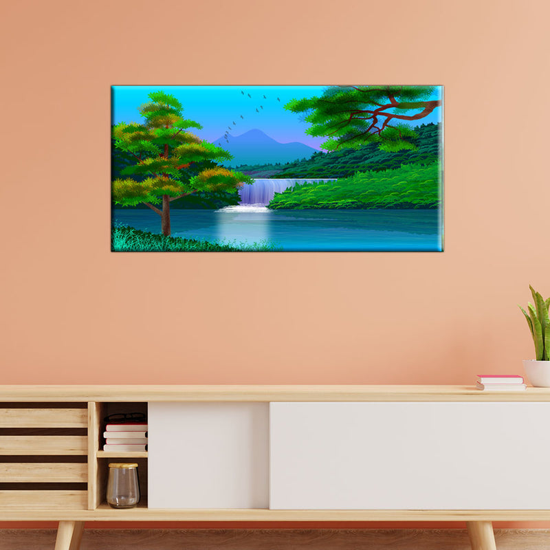 Beautiful Nature Scenery Canvas Wall Painting