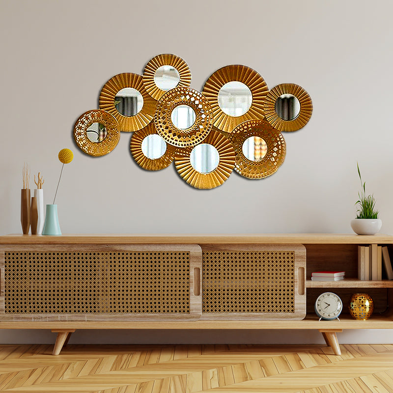 Cooper rounded Large Metal Wall Art