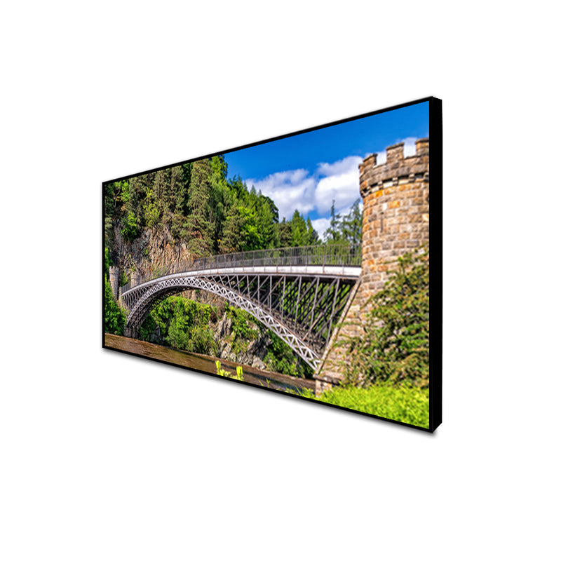 Huge Bridge Canvas Floating Frame Wall Painting