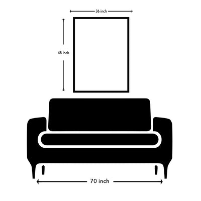 Abstract Colourful Sky Canvas Wall Painting