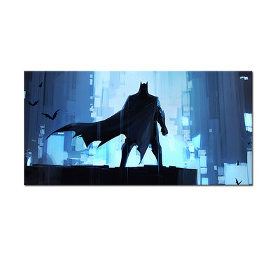 Batman Abstract Canvas Wall Painting