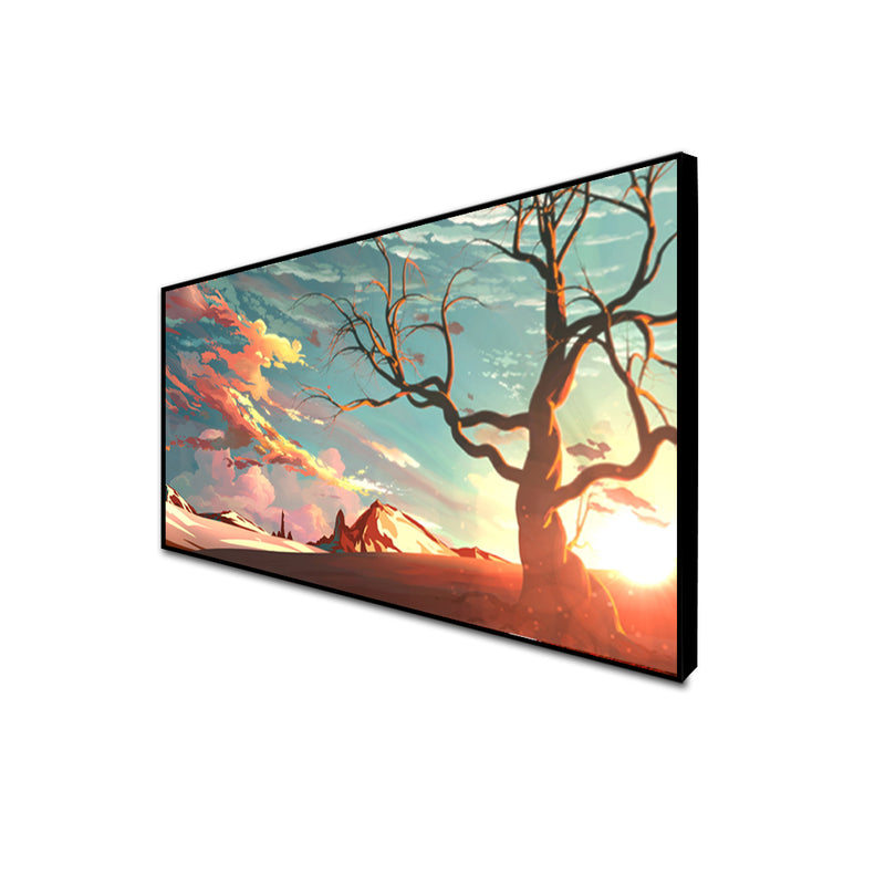Abstract Modern Art Canvas Floating Frame Wall Painting