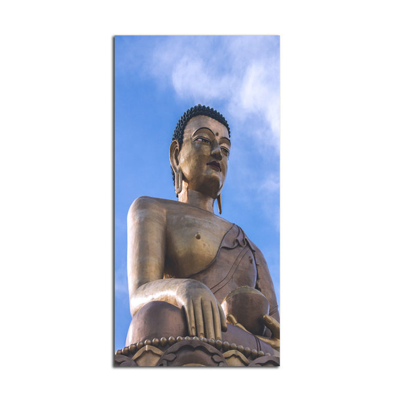 Buddha Bottom To Top View Canvas Wall Painting