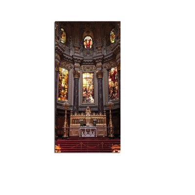 Church Inner View Canvas Wall Painting