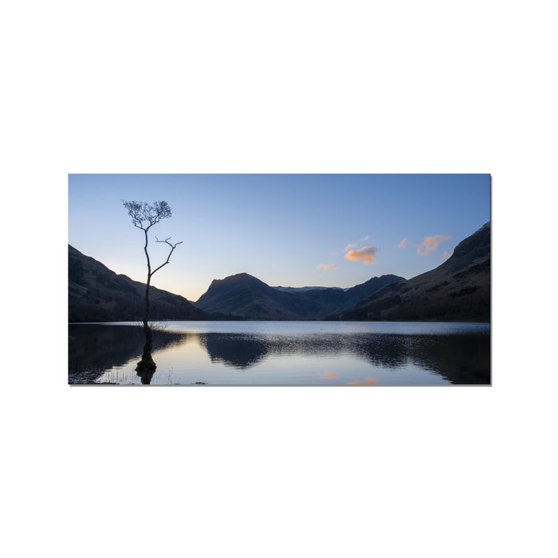 Mountain Lake View Canvas Wall Painting