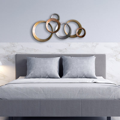 Circle's Decorative Design Large Metal Wall Art