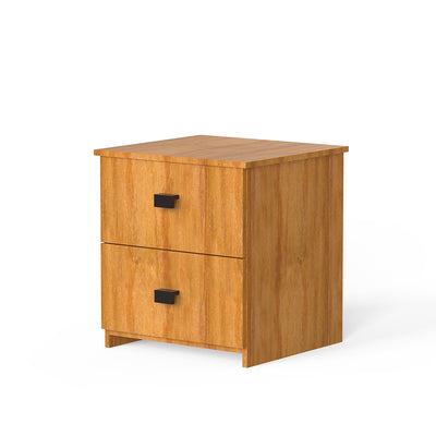 Kosmo Premium bed side table with oak wooden Finish