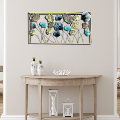 Beautiful leaves Large Metal Wall Art