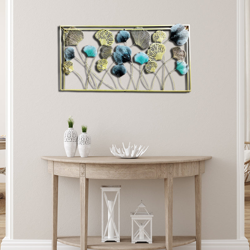 Beautiful leaves Large Metal Wall Art