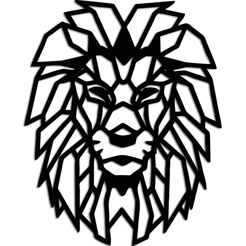 lion Wooden Wall Hanging, Wooden Wall Decoration