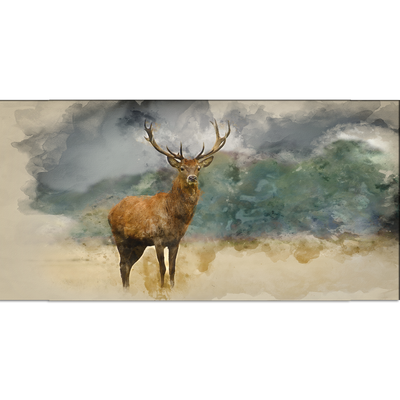 Beautiful Deer Canvas Wall Painting