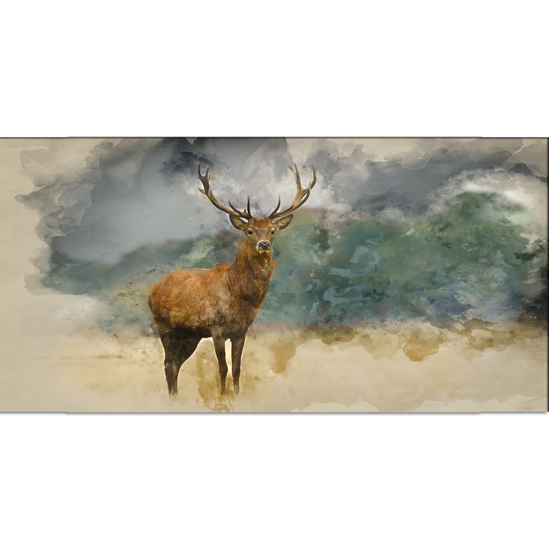 Beautiful Deer Canvas Wall Painting
