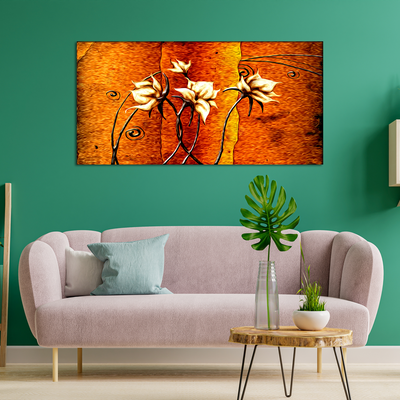 Flower Modern Art Wall Canvas Painting