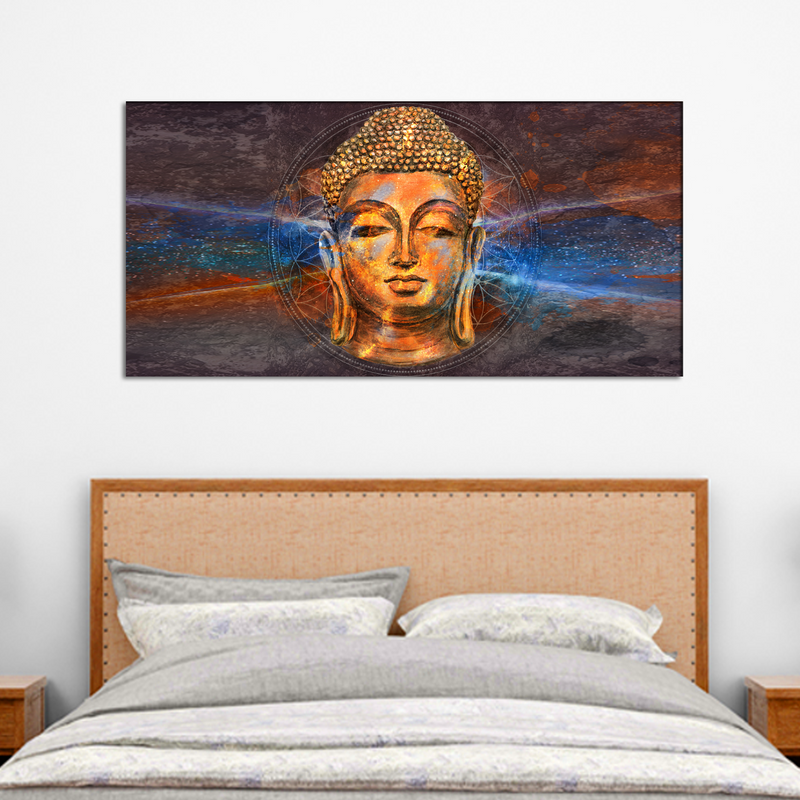 Gautam Buddha Canvas Wall Painting