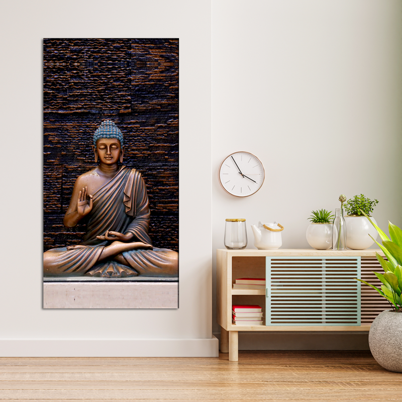 buddha wall painting | Buddha painting on wall by DecorGlance