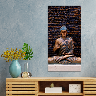 buddha wall painting | Buddha painting on wall by DecorGlance