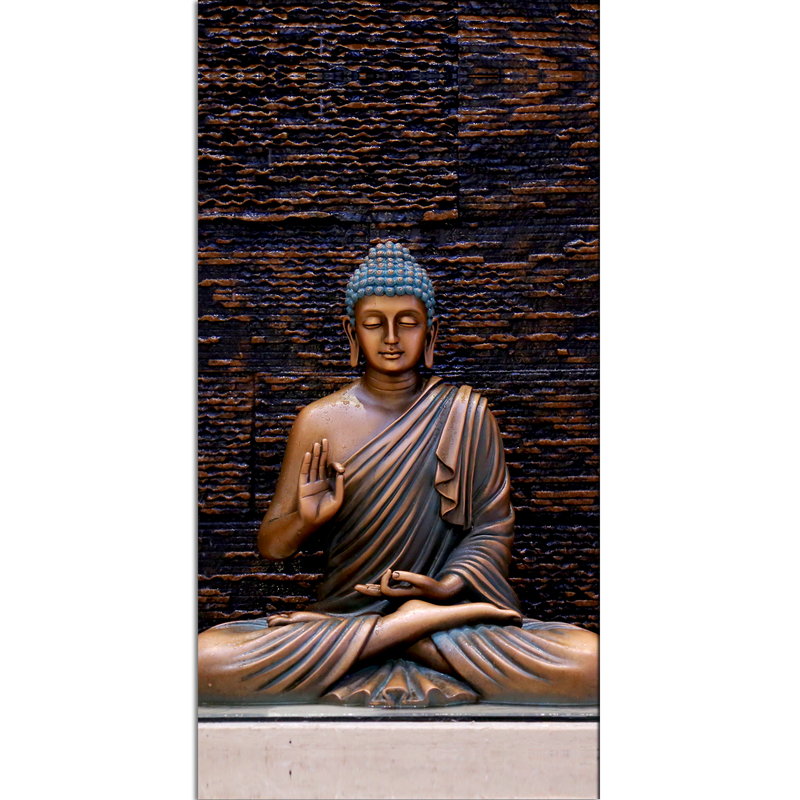 buddha wall painting | Buddha painting on wall by DecorGlance