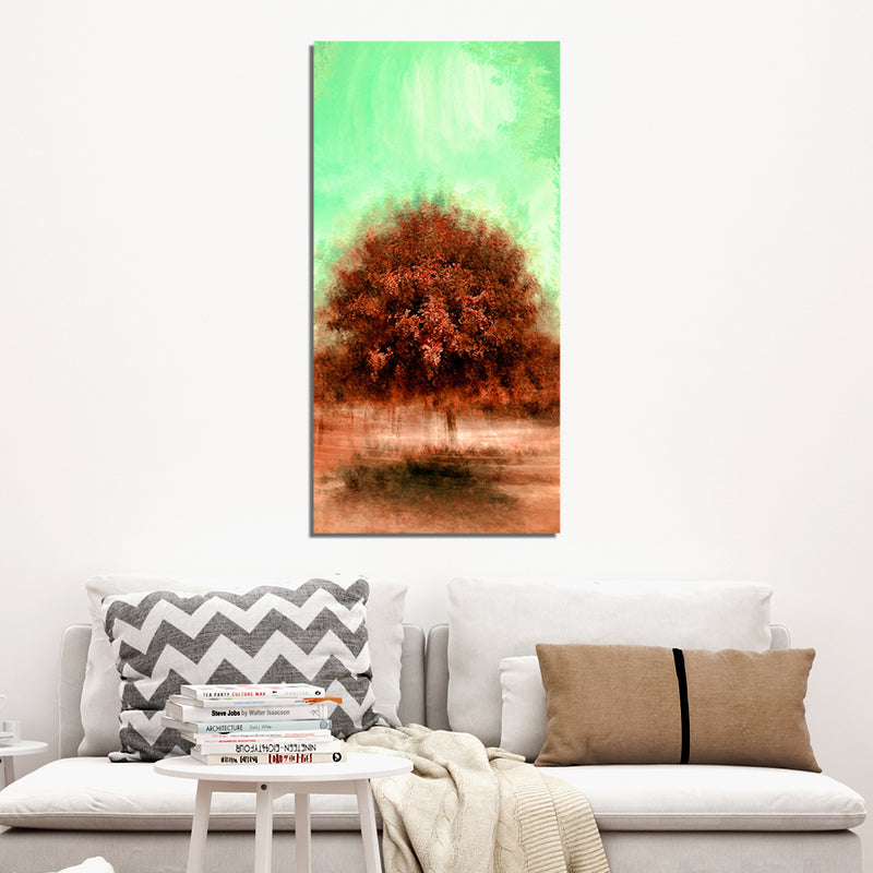 Abstract Tree Print On Canvas Wall Painting