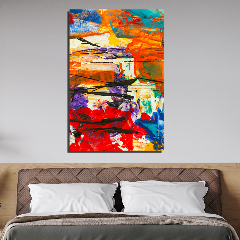 Beautiful Colourful Abstract Canvas Wall Painting