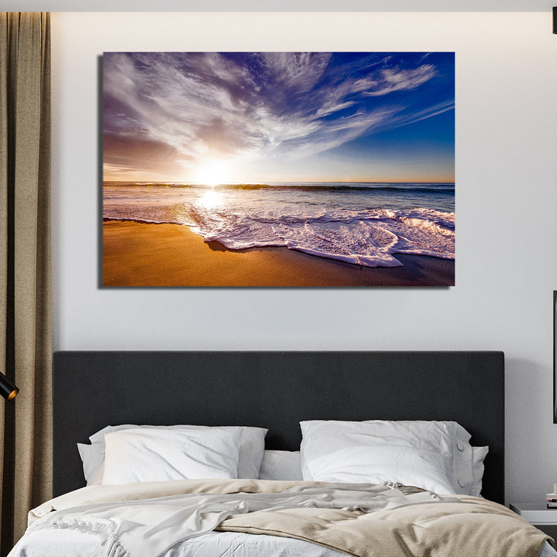 Beach View Canvas Wall Painting