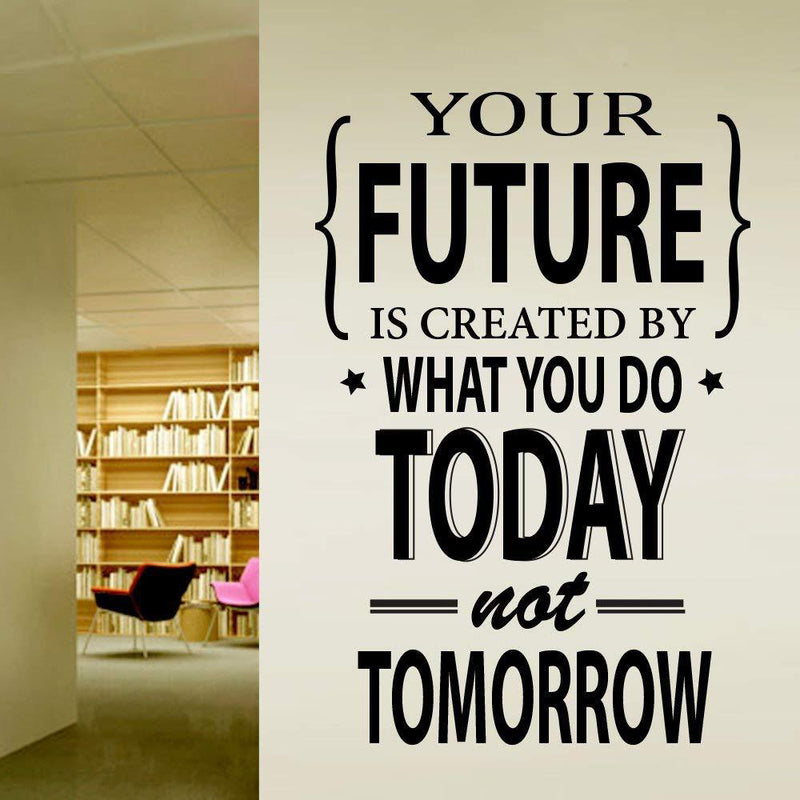 Motivational Quote Wall Sticker Premium Quality Self Adhesive Vinyl