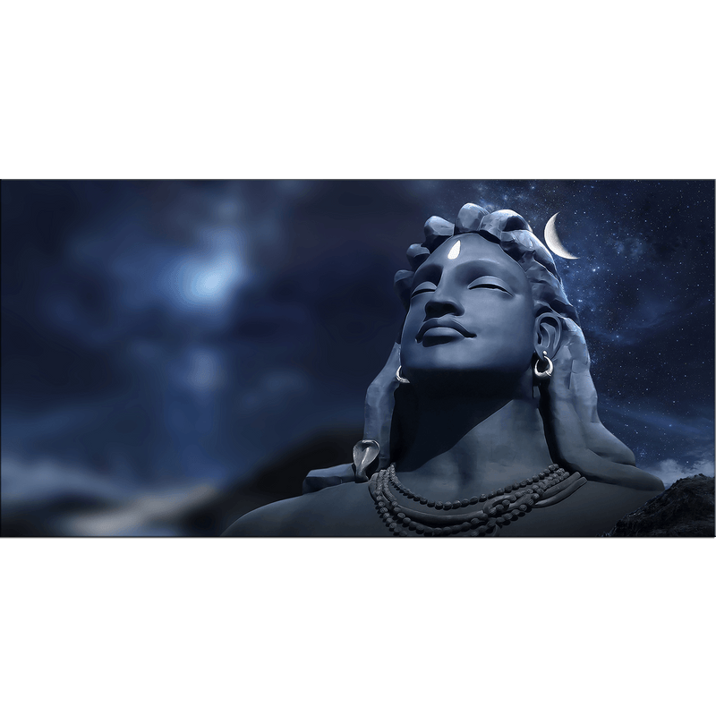 Lord Shiva Mahakal Canvas Print Wall Painting