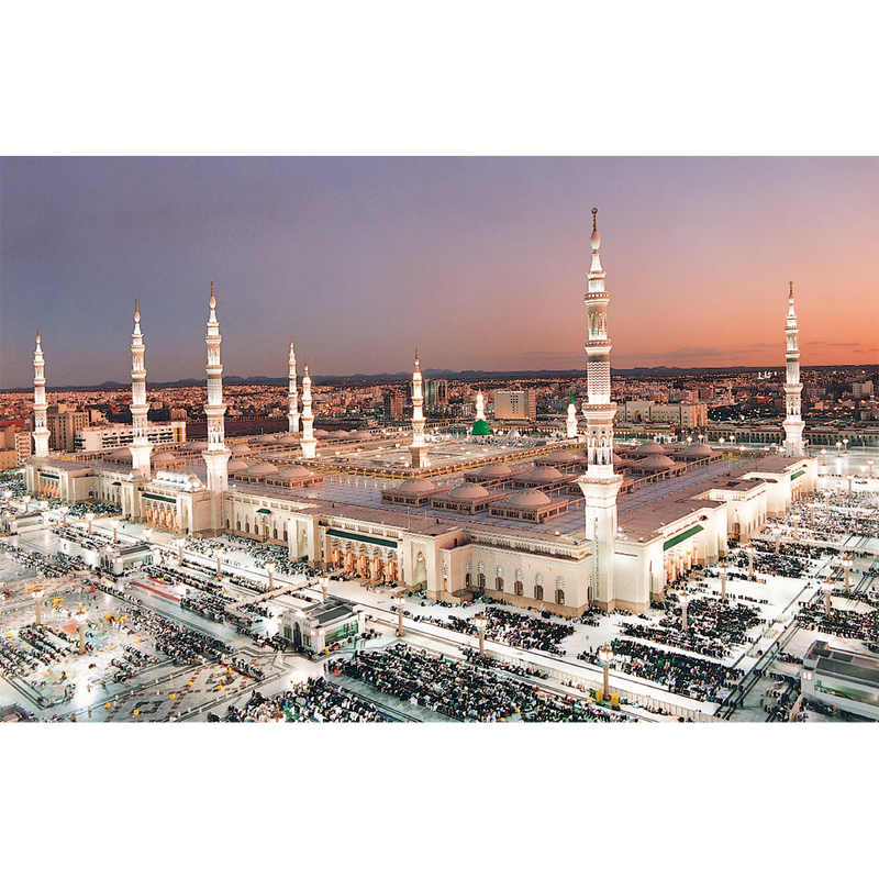 Makka Madina Digitally Printed Wallpaper