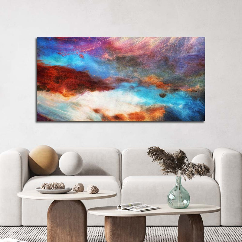 Colourful Abstract Painting Print On Canvas wall Painting