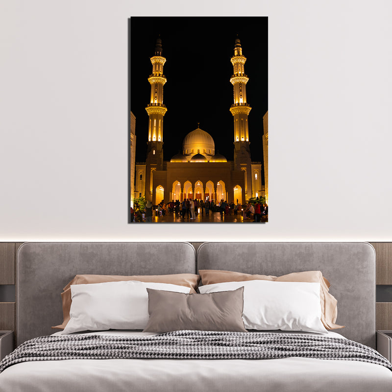 Masjid Sri Sendayan On Canvas Wall Painting