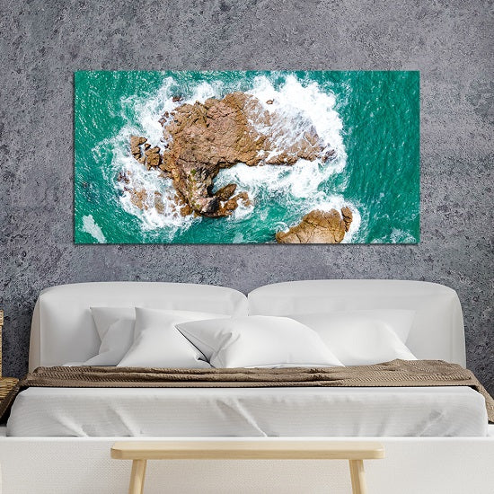 Beautiful Sea Print On Canvas Wall Painting