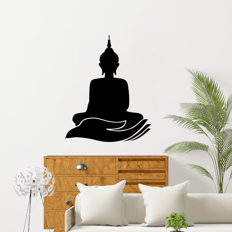 Lord Gautam Budhha Premium Quality Wall Sticker