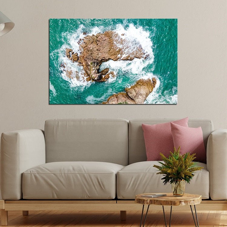 Beautiful Sea Print On Canvas Wall  Painting
