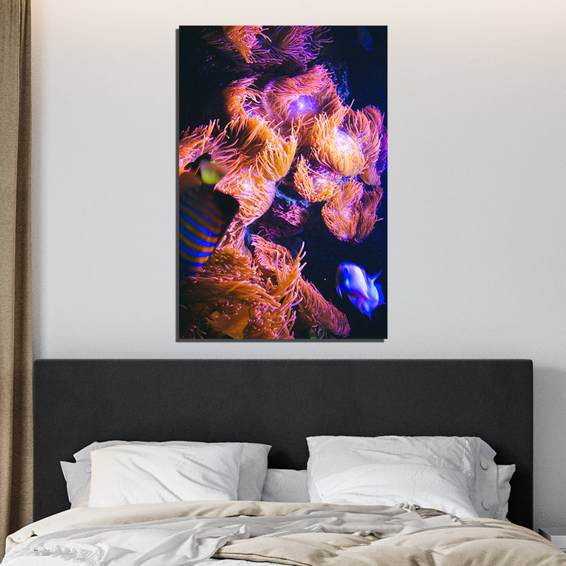 Abstract Print On Canvas Wall Painting