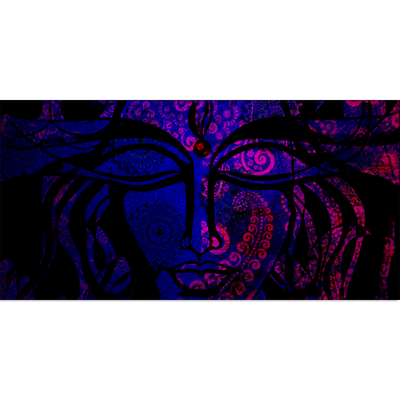 Lord Shiva Mandala Canvas Wall Painting