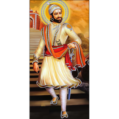 Chhatrapati Shivaji Canvas Wall Painting
