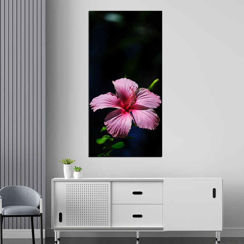 Hibiscus Flower  Canvas Wall Painting