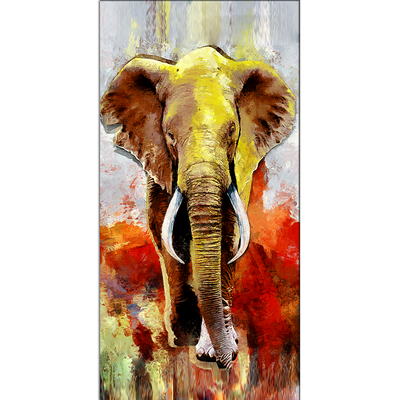 Elephant Canvas Wall Painting