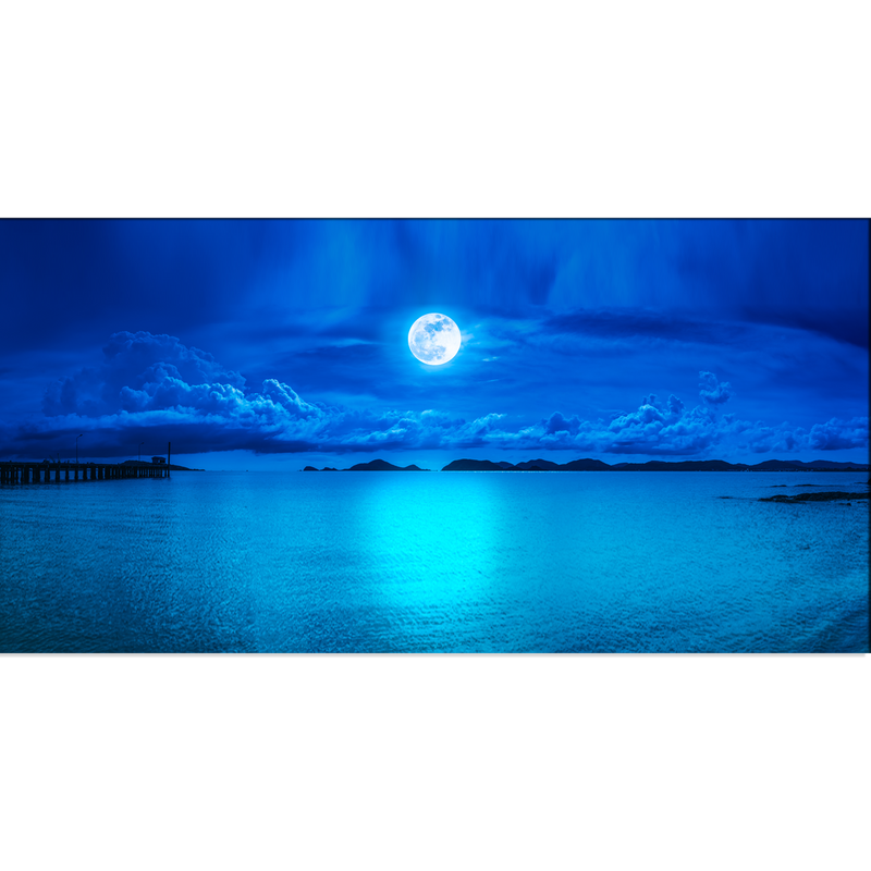 Blue Heaven in Earth Canvas Wall Painting