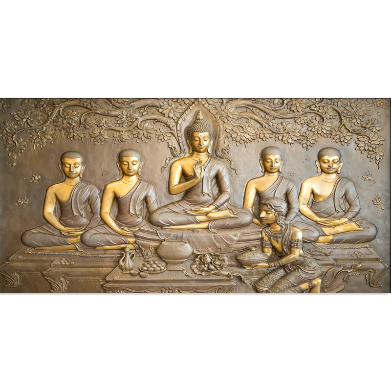 Buddha Canvas Wall Painting