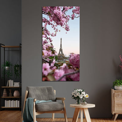 Beautiful Paris Print On Canvas Wall Painting